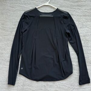 lululemon athletica Black Long Sleeve Top